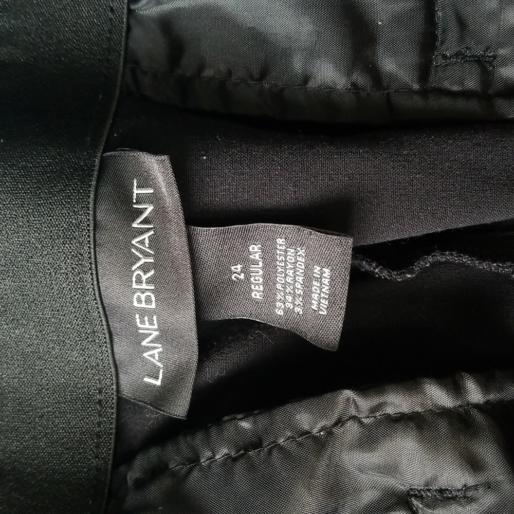 Lane Bryant black dress pants - Picture 2 of 2